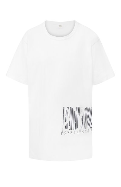 Женская хлопковая футболка YOHJI YAMAMOTO, арт. YZ-T01-670
