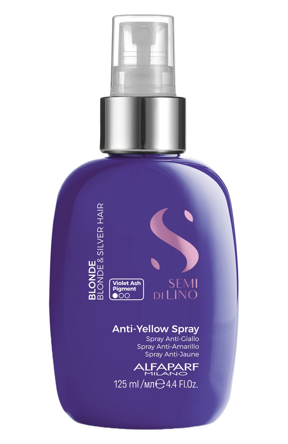 Несмываемый спрей anti-yellow (125ml) ALFAPARF MILANO PROFESSIONAL бесцветного цвета по цене 2970 руб., арт. 22629, фото 1 Несмываемый спрей anti-yellow (125ml) ALFAPARF MILANO PROFESSIONAL, арт. 22629, фото 1