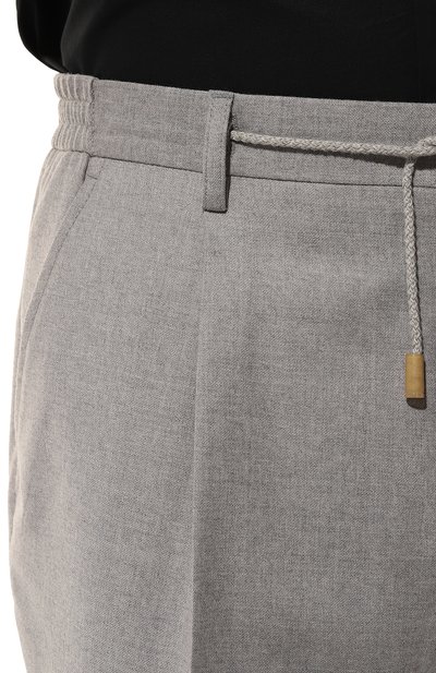 Шерстяные брюки L.B.M. 1911, арт. 8446/44504, фото 5