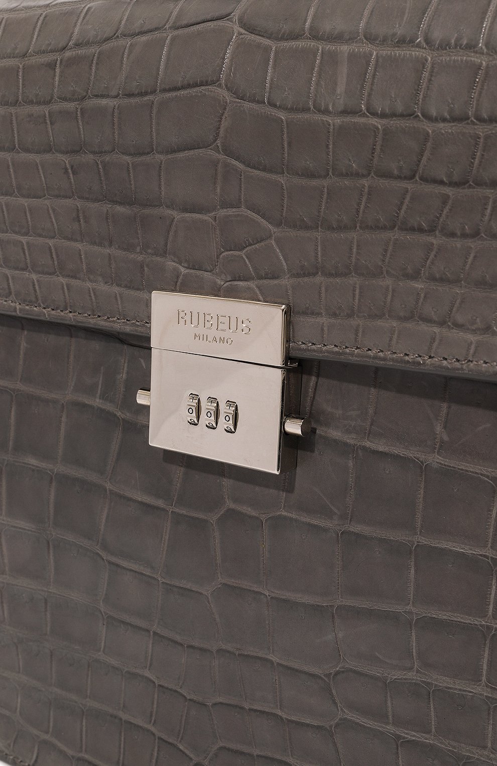 Портфель из кожи крокодила RUBEUS MILANO, арт. 119-2 071116, фото 3