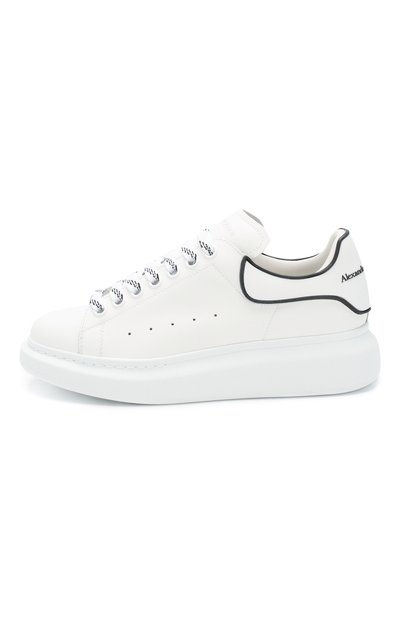 Кожаные кеды oversized ALEXANDER MCQUEEN, арт. 621056/WHXMT, фото 3