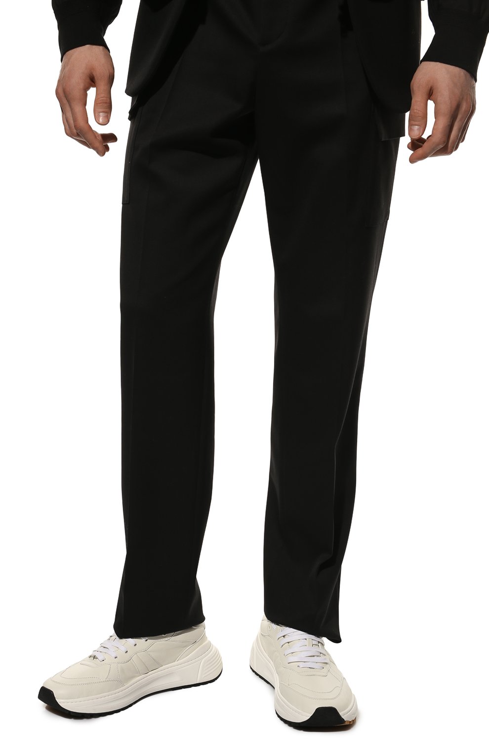 Кожаные кроссовки BOTTEGA VENETA, арт. 565646/VT040, фото 3