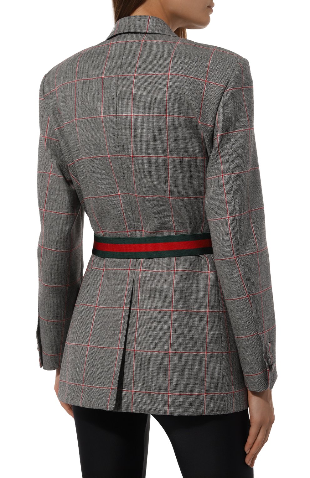 Шерстяной жакет GUCCI, арт. 758276/ZAKRL, фото 4