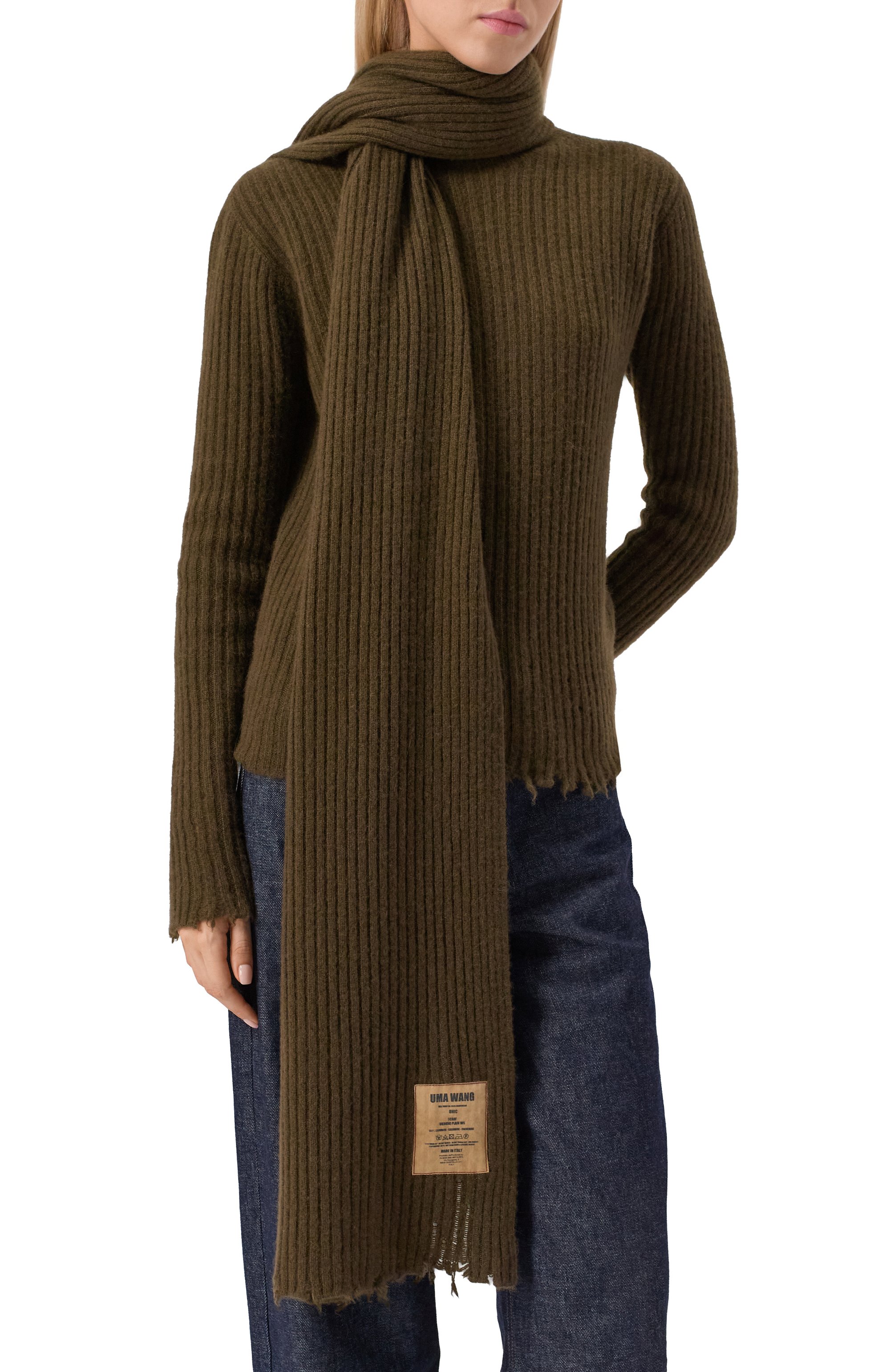 Кашемировый шарф UMA WANG, арт. UK0050, фото 2