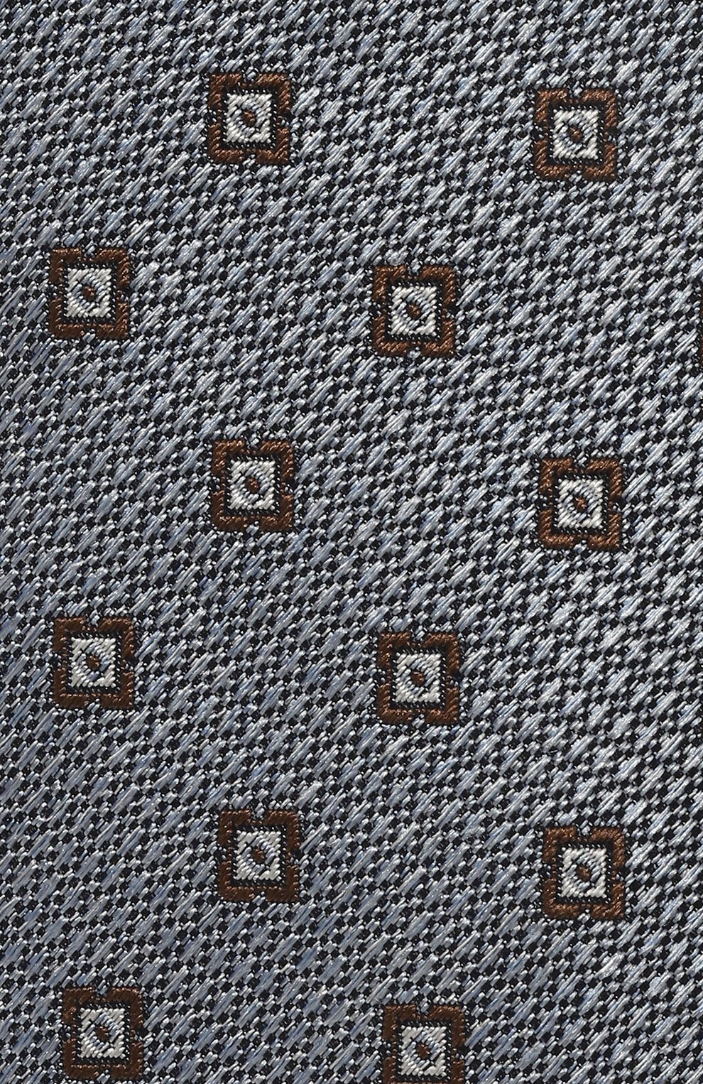 Шелковый галстук CANALI светло-серого цвета по цене 17550 руб., арт. 18/HJ03936, фото 4 Шелковый галстук CANALI, арт. 18/HJ03936, фото 4