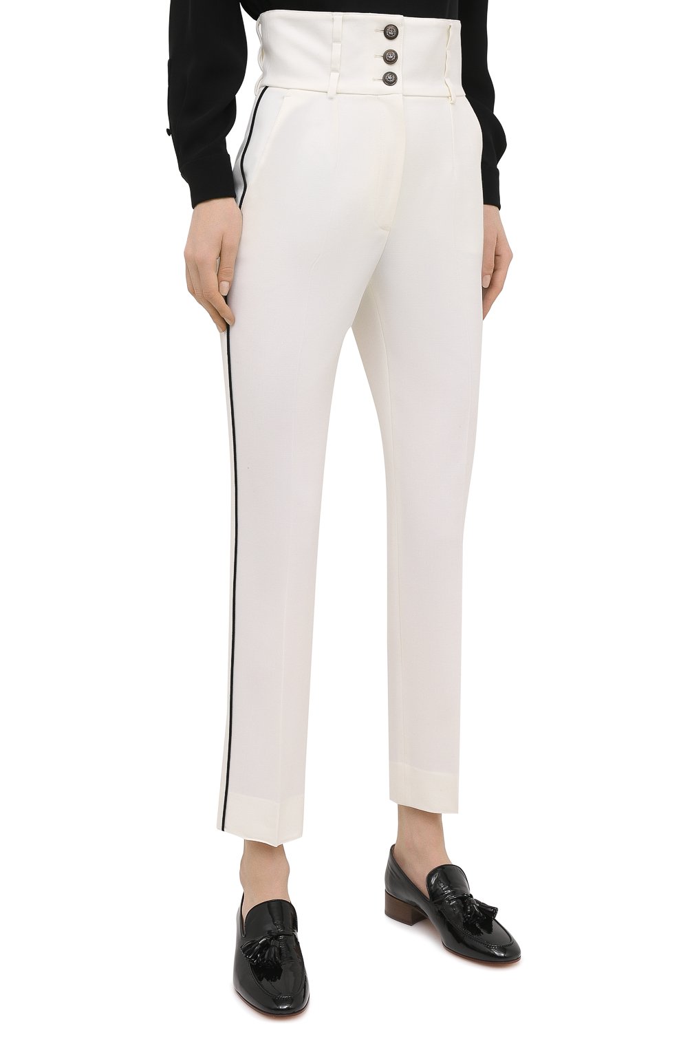Шерстяные брюки DOLCE & GABBANA, арт. FTBN6T/FUBE7, фото 3