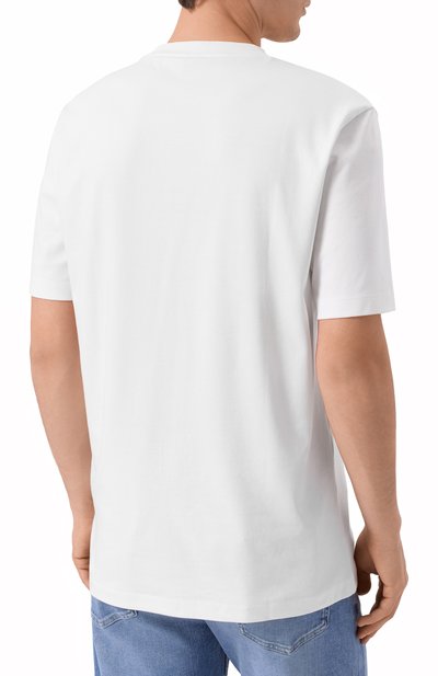 Хлопковая футболка BOSS, арт. 50551902, фото 4