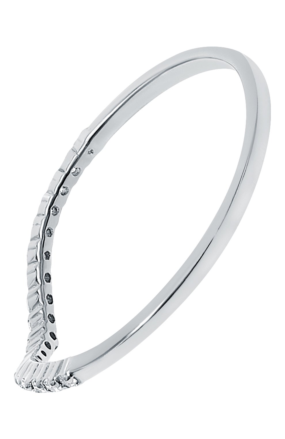 Кольцо-волна с цирконами MOONKA, арт. tr-wr-r, фото 3