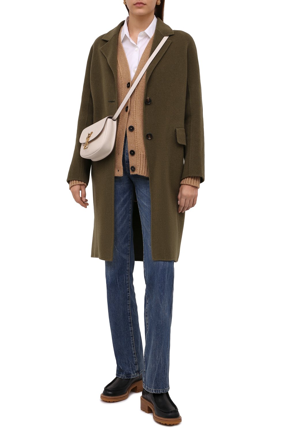 Шерстяное пальто BOSS, арт. 50461276, фото 2