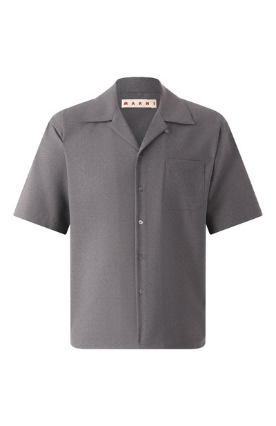 Мужская шерстяная рубашка MARNI, арт. CUMU0213A5/TW839