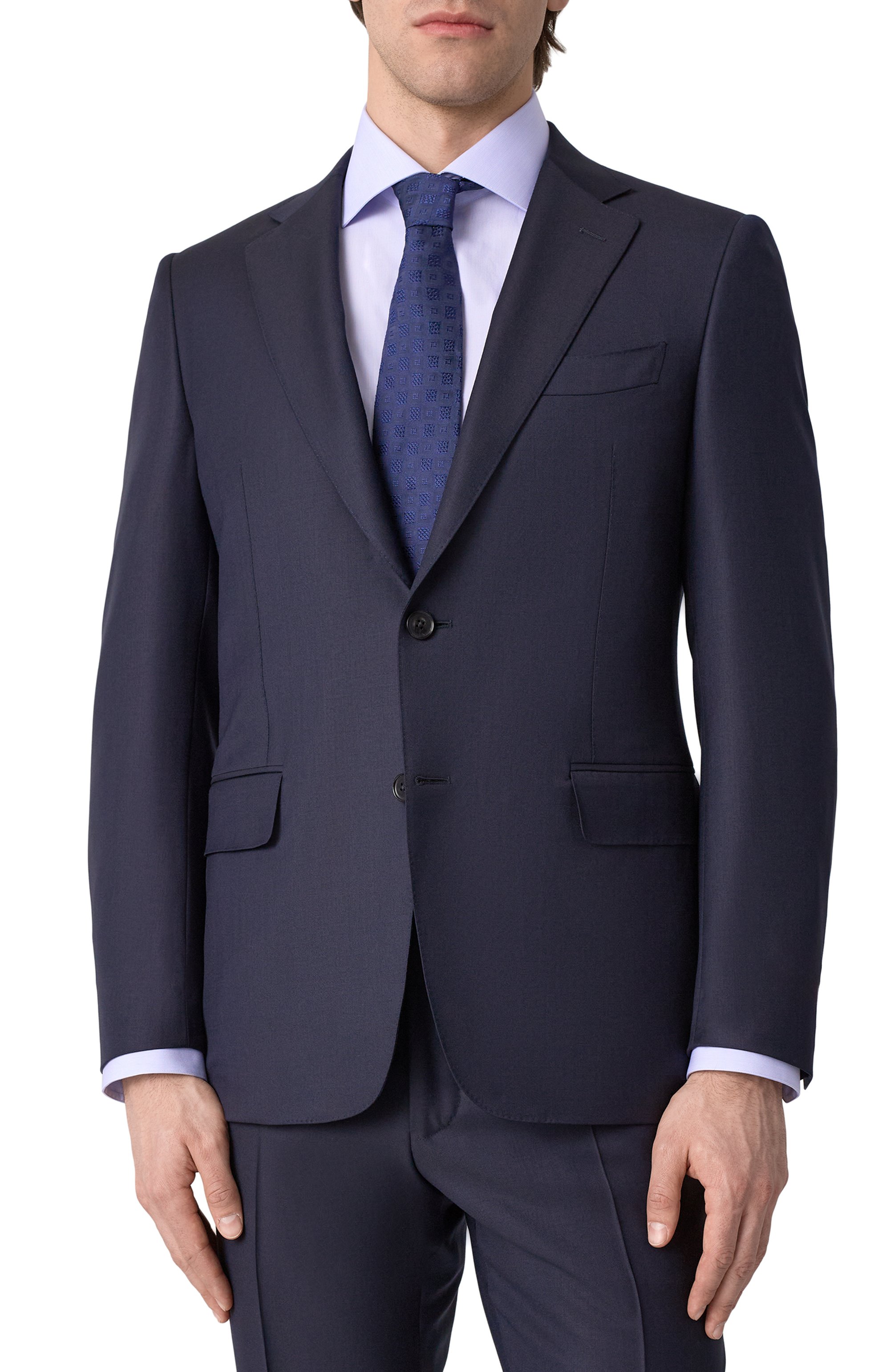 Шерстяной костюм CANALI, арт. E11280/19-AX05533, фото 4