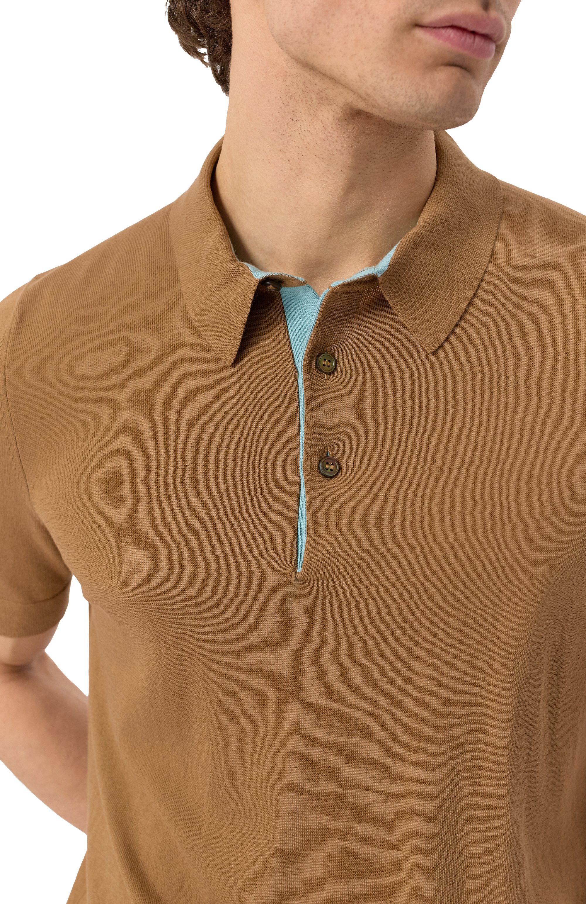 Хлопковое поло GRAN SASSO, арт. 57149/20669, фото 5