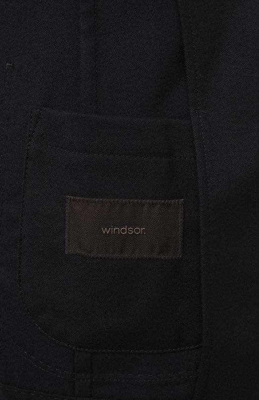 Пиджак из шерсти и вискозы Windsor GIL0/10015957 Синий  GIL0/10015957 Фото 7
