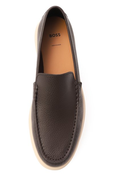 Кожаные лоферы sienne BOSS, арт. 50536173, фото 5