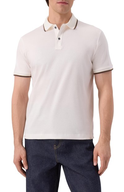 Поло из хлопка и лиоцелла PAUL&SHARK, арт. 15311711/3XL-6XL, фото 3