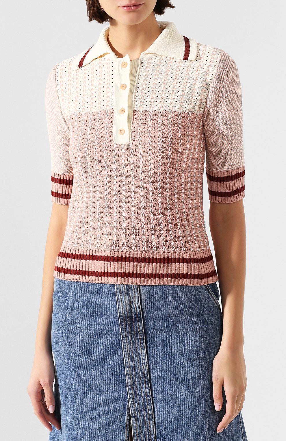 Хлопковый пуловер DROME, арт. DMD0338P/DM1839, фото 3