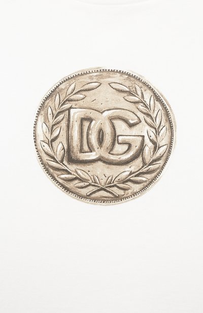 Хлопковая футболка DOLCE & GABBANA, арт. L4JTEY/G7KX1/2-6, фото 3