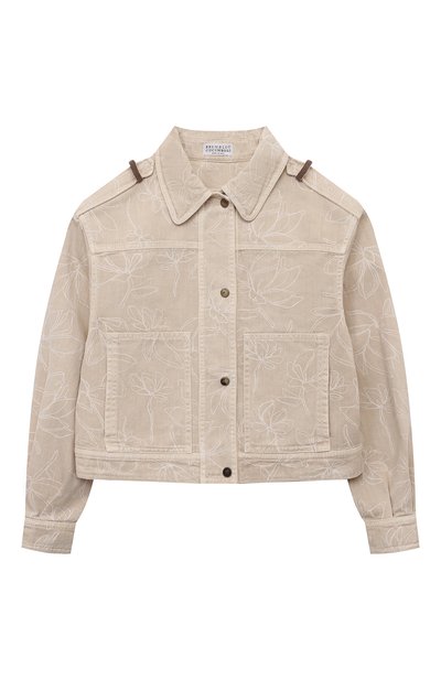 Джинсовая куртка BRUNELLO CUCINELLI, арт. BL157C848B