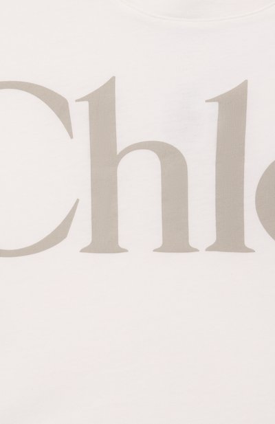 Хлопковая футболка CHLOÉ, арт. C20859, фото 3