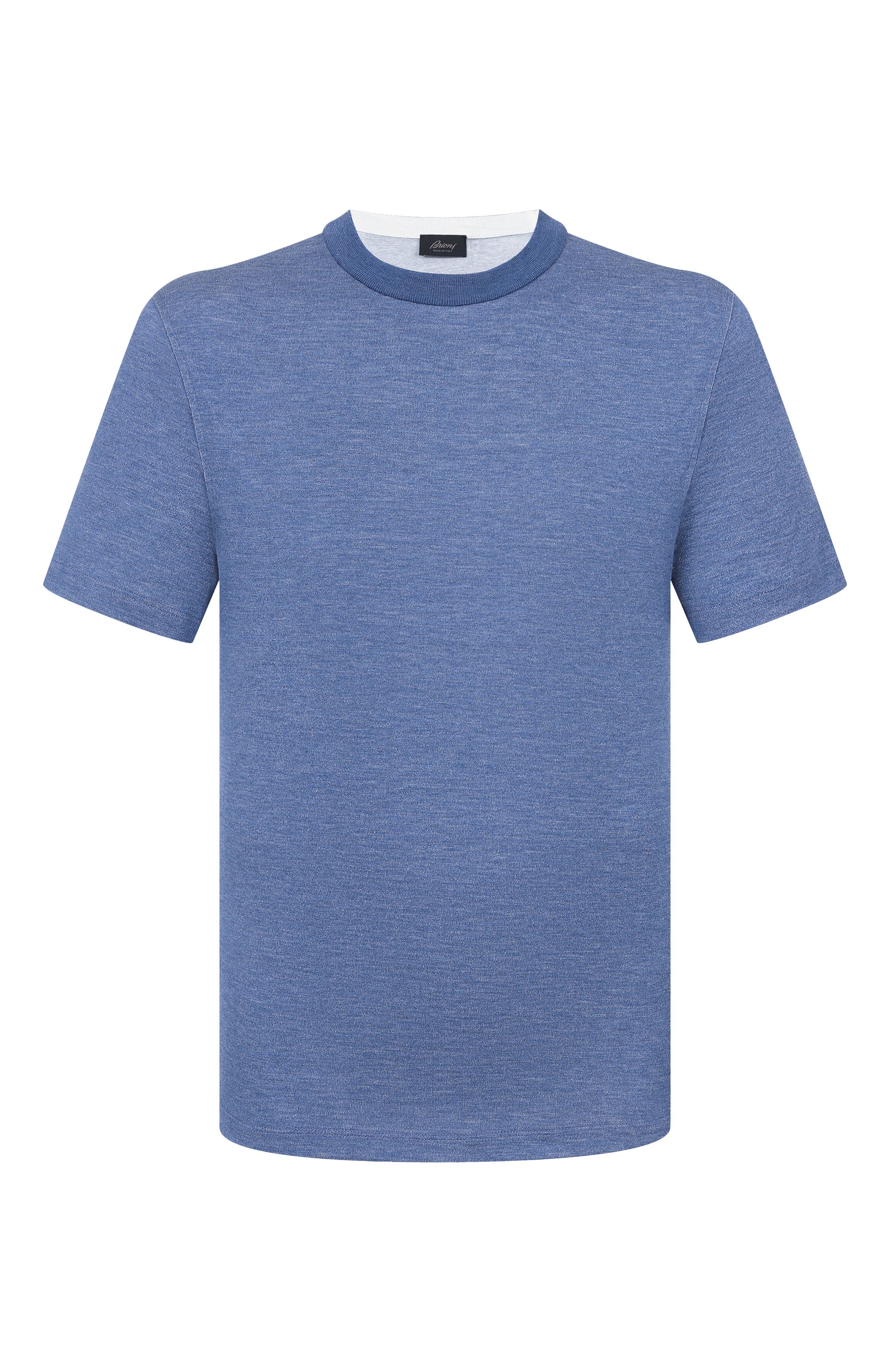 Футболка из хлопка и шелка BRIONI, арт. UJUC0L/PD602, фото 1