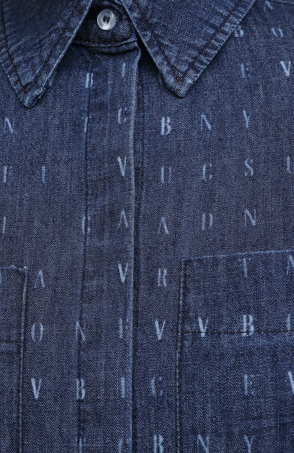 Джинсовая рубашка VICTORIA, VICTORIA BECKHAM, арт. 2320DSH001447B, фото 5