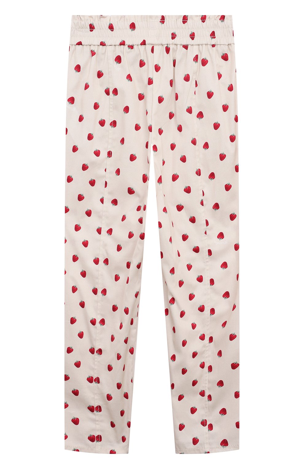 Хлопковые брюки MONNALISA, арт. 11C420, фото 2