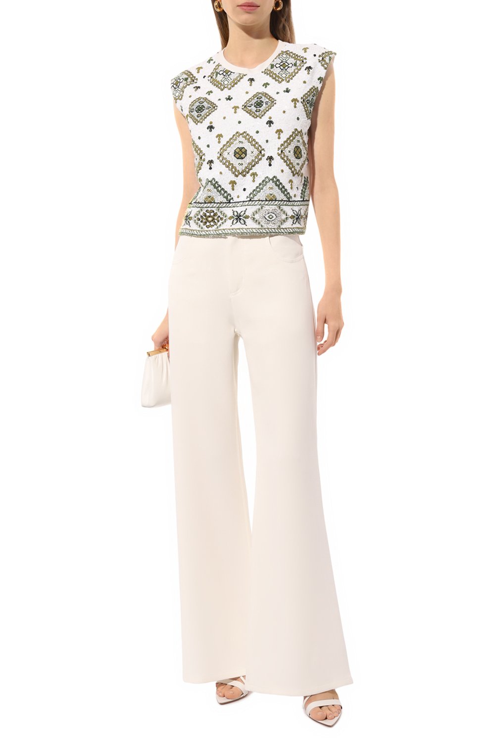 Хлопковый топ GIAMBATTISTA VALLI, арт. 24FWPVLE40J6-J5JEE, фото 2