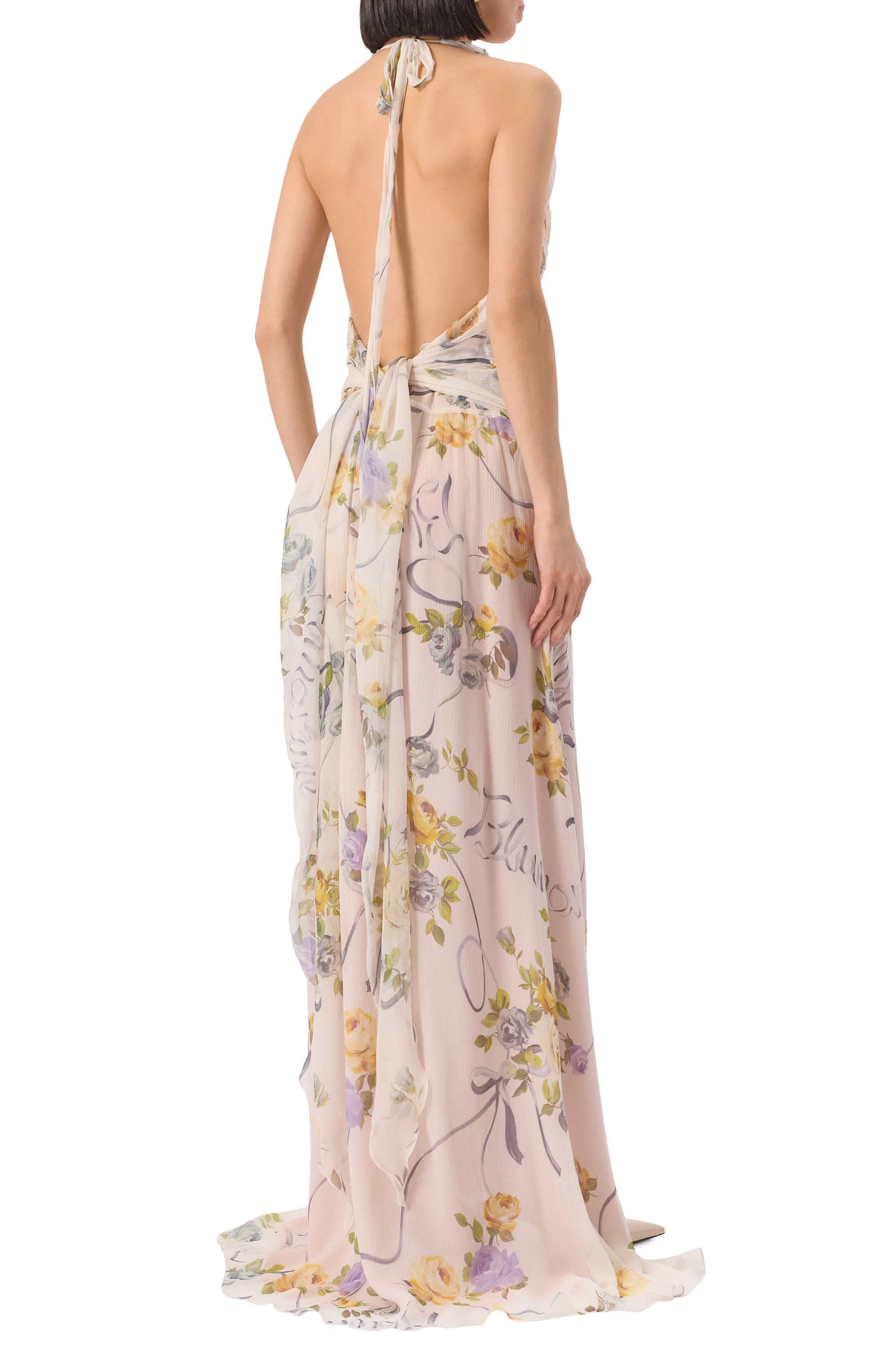 Шелковое платье BLUMARINE, арт. P522A647W, фото 4