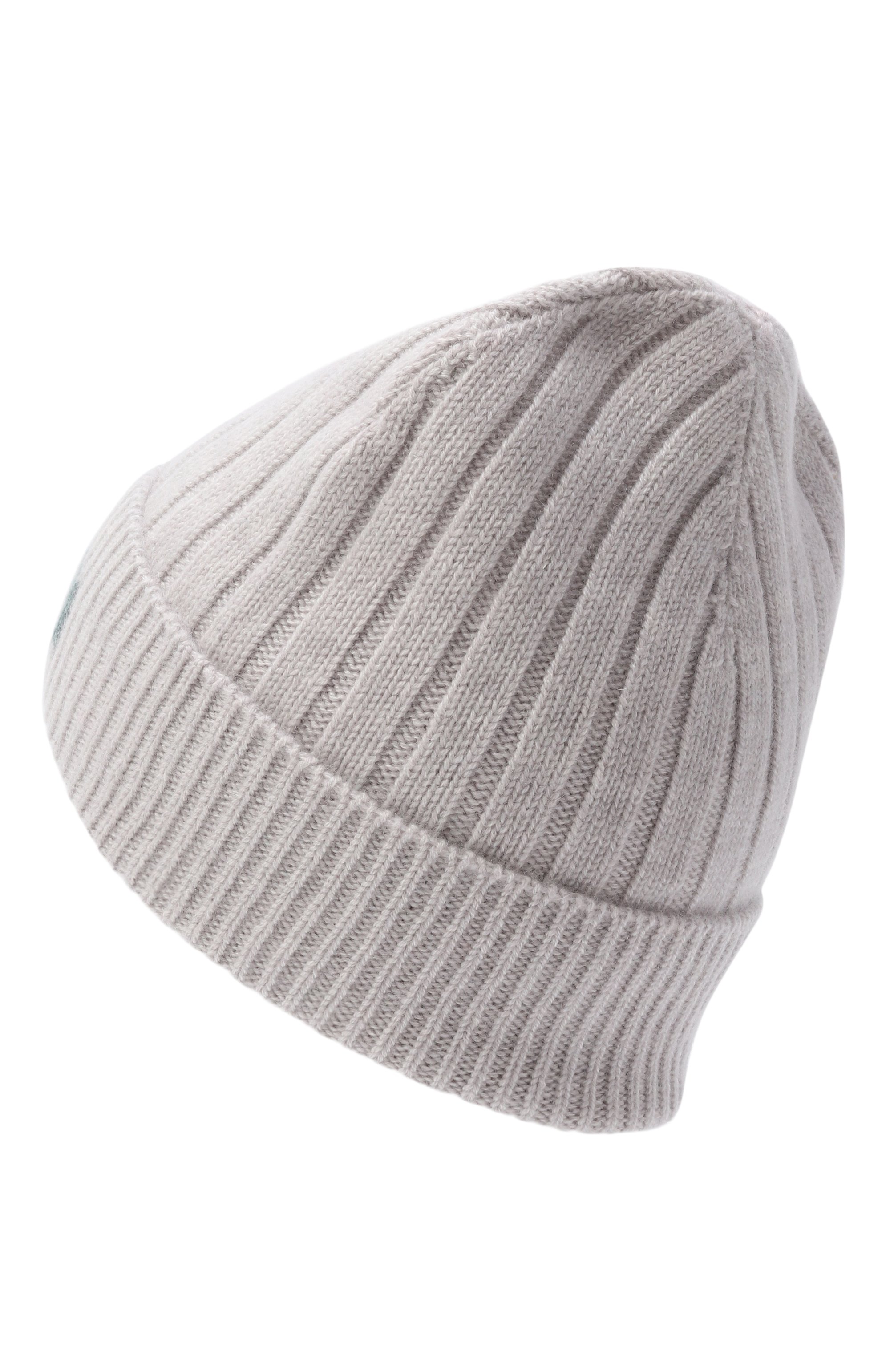 Кашемировая шапка KITON светло-серого цвета по цене 37950 руб., арт. UCPL003K0213H05, фото 2 Кашемировая шапка KITON, арт. UCPL003K0213H05, фото 2