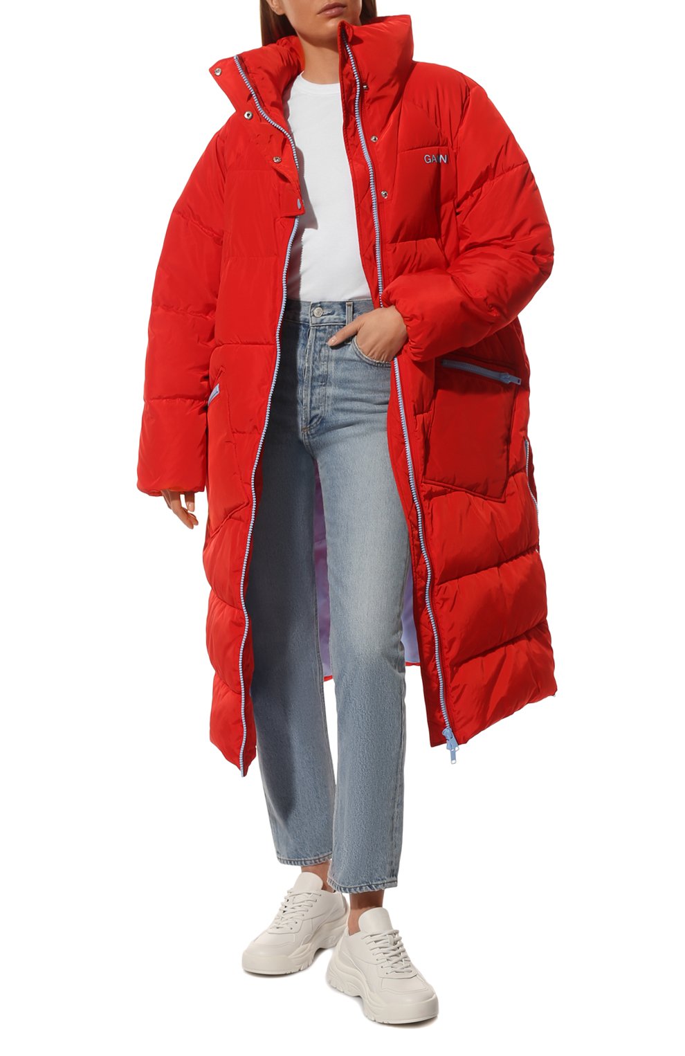 Утепленная куртка GANNI, арт. F6697, фото 2