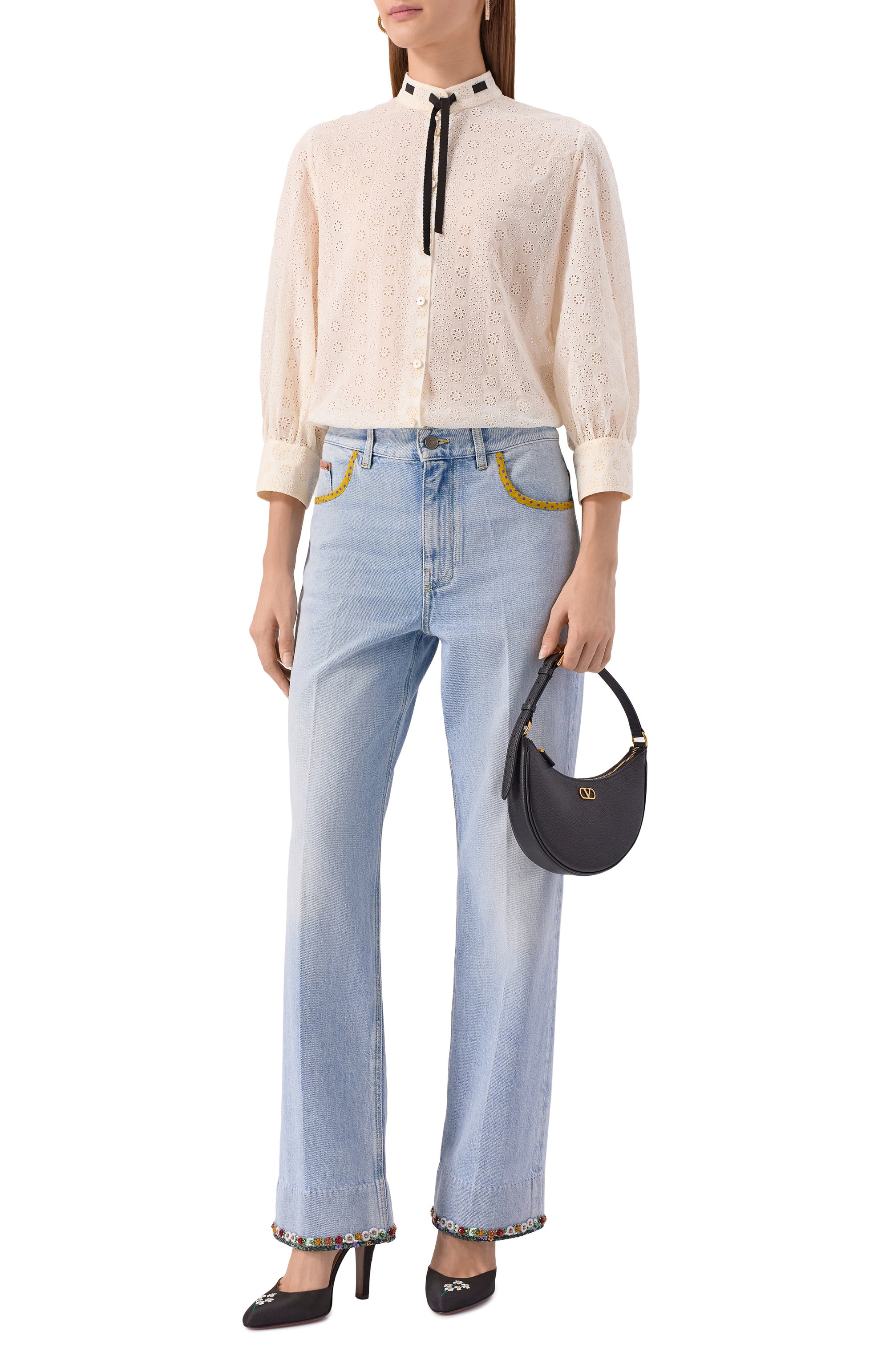 Джинсы VALENTINO, арт. 7B3DD20A/94W, фото 2