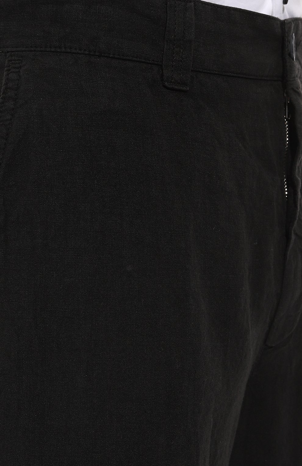 Льняные шорты 120% LINO черного цвета по цене 26350 руб., арт. 31ALIM2137/0000253/000, фото 5 Льняные шорты 120% LINO, арт. 31ALIM2137/0000253/000, фото 5