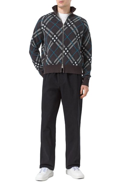 Хлопковые брюки BURBERRY, арт. 8105429, фото 2