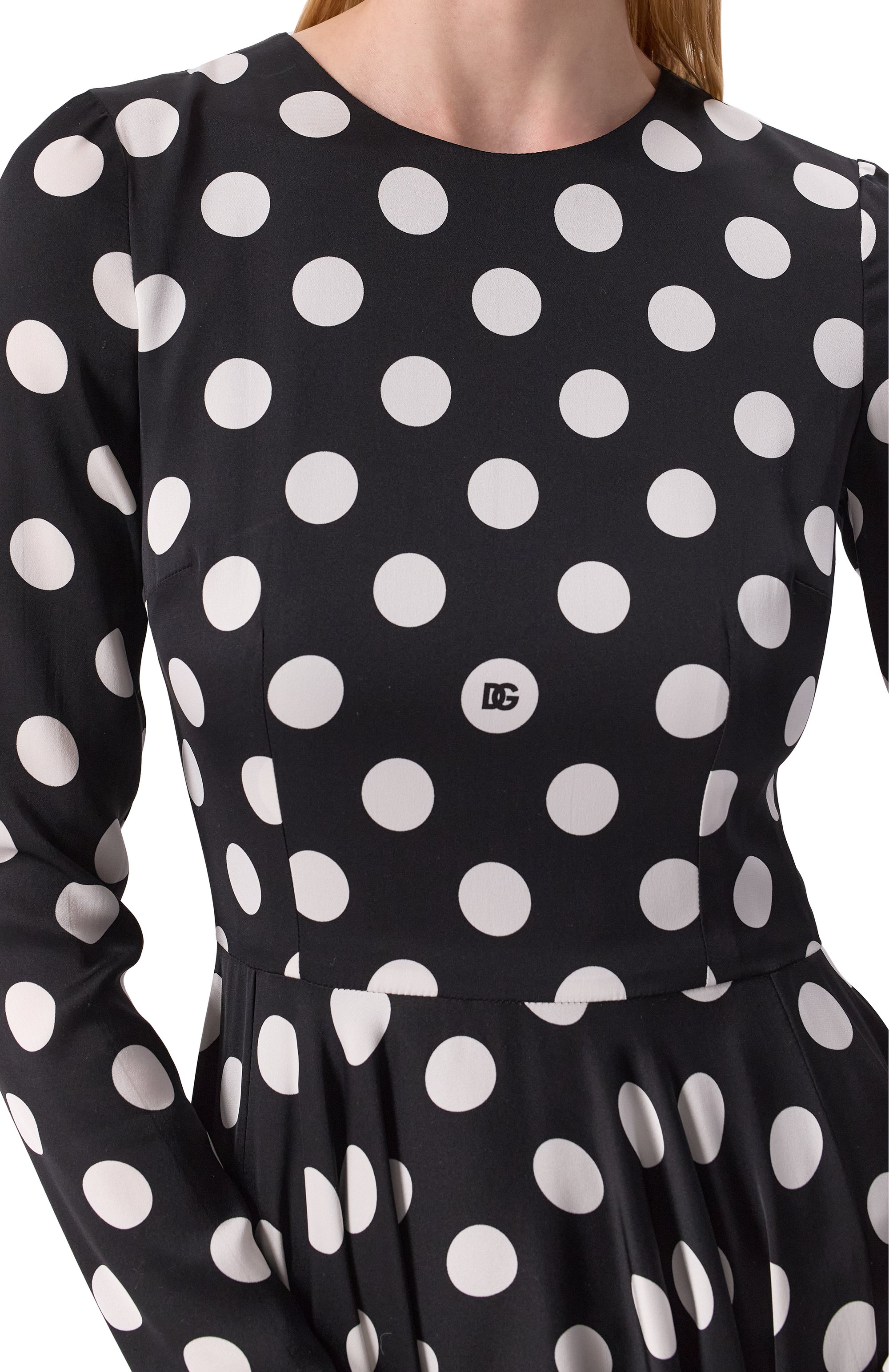 Шелковое платье DOLCE & GABBANA, арт. F6JJLT/FSA64, фото 5