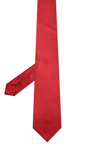 Шелковый галстук ZILLI красного цвета по цене 25800 руб., арт. 50509/TIES, фото 2 Шелковый галстук ZILLI, арт. 50509/TIES, фото 2