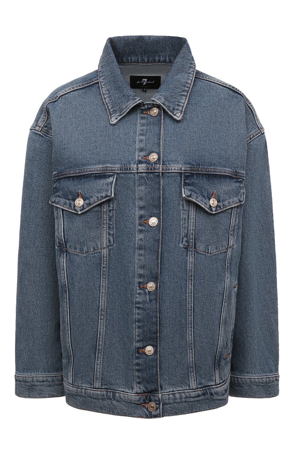 Джинсовая куртка 7 FOR ALL MANKIND, арт. JSEAC100BL, фот о 1