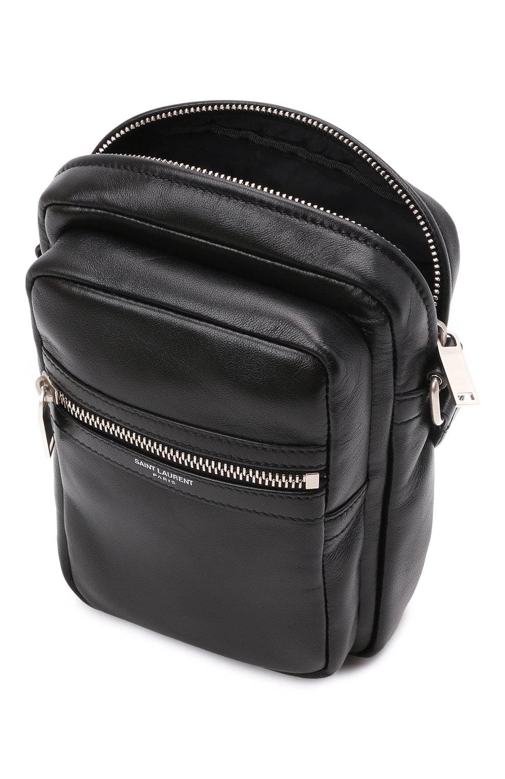 Кожаная сумка sid SAINT LAURENT, арт. 581700/1GE0E, фото 4