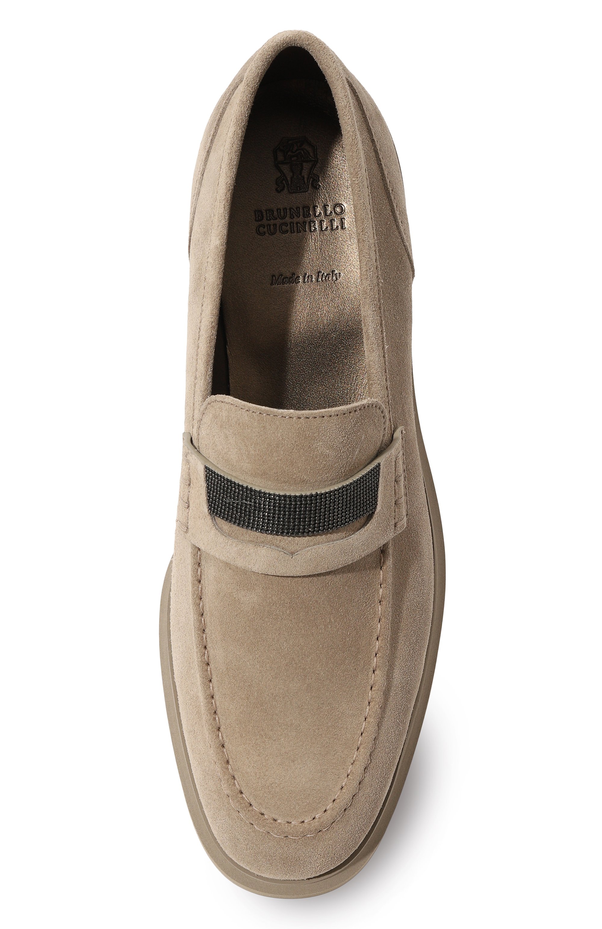 Замшевые лоферы BRUNELLO CUCINELLI, арт. MZSFGB1120, фото 6