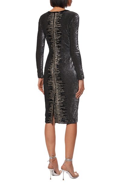 Платье TOM FORD серого цвета по цене 1515000 руб., арт. AC5430/T55994, фото 4 Платье TOM FORD, арт. AC5430/T55994, фото 4