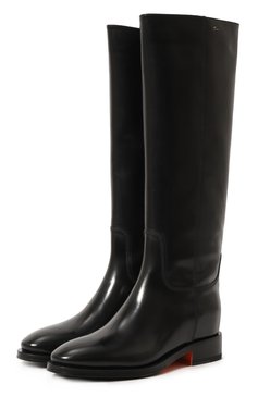Кожаные сапоги SANTONI, арт. WSHM58900BJ2BSV3N01, фото 1