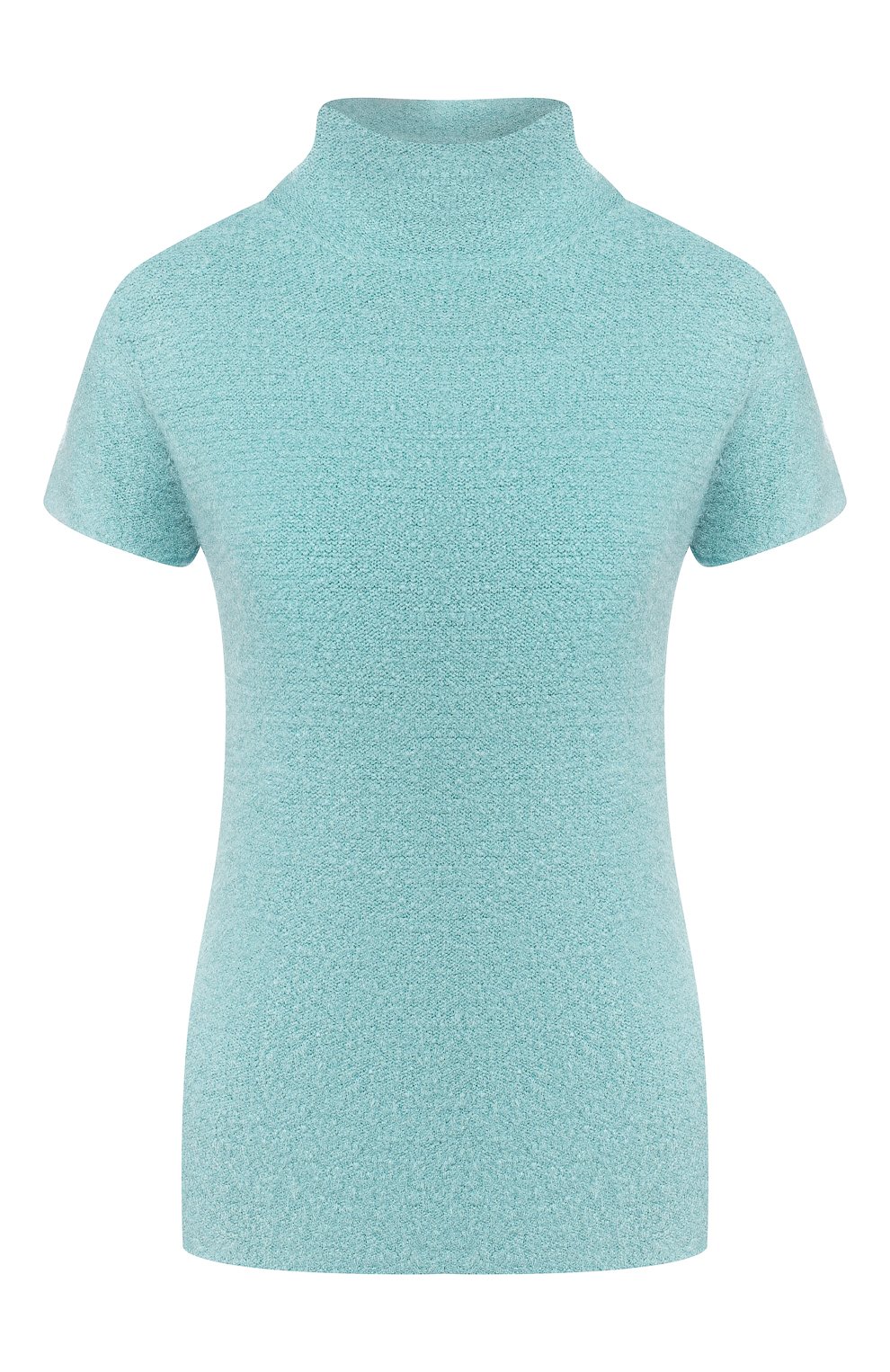 Топ из вискозы GIORGIO ARMANI бирюзового цвета по цене 57950 руб., арт. 6GAMA4/AMA9Z, фото 1 Топ из вискозы GIORGIO ARMANI, арт. 6GAMA4/AMA9Z, фото 1