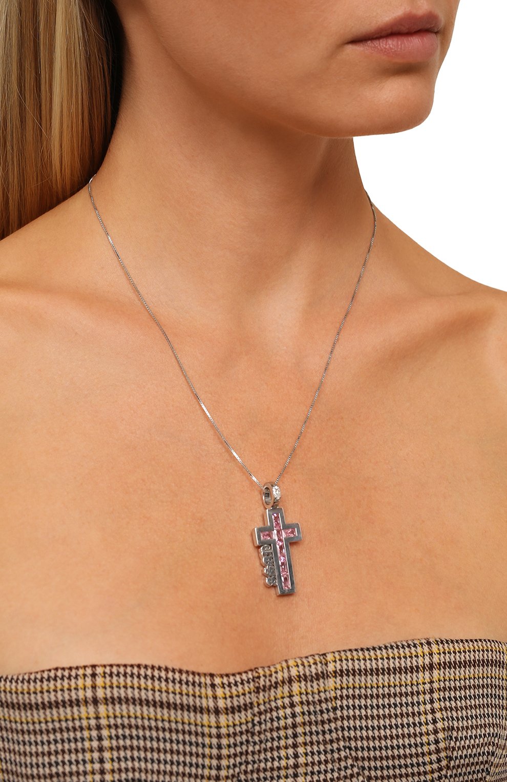 Подвеска на цепочке asap LEVASHOVAELAGINA, арт. crossa/n, фото 2