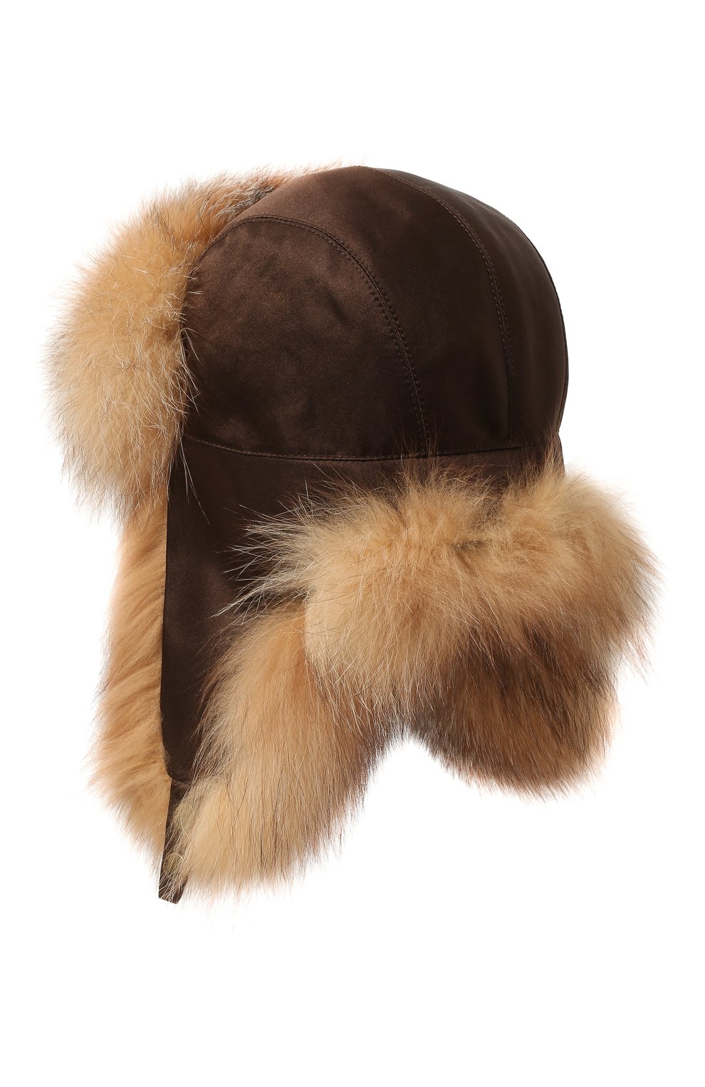 Шапка-ушанка с мехом лисы VICTORIA KUSENKOVA, арт. 330905603159, фото 2