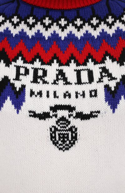 Кашемировый свитер PRADA, арт. UMB340-10P8-F0009-212, фото 5
