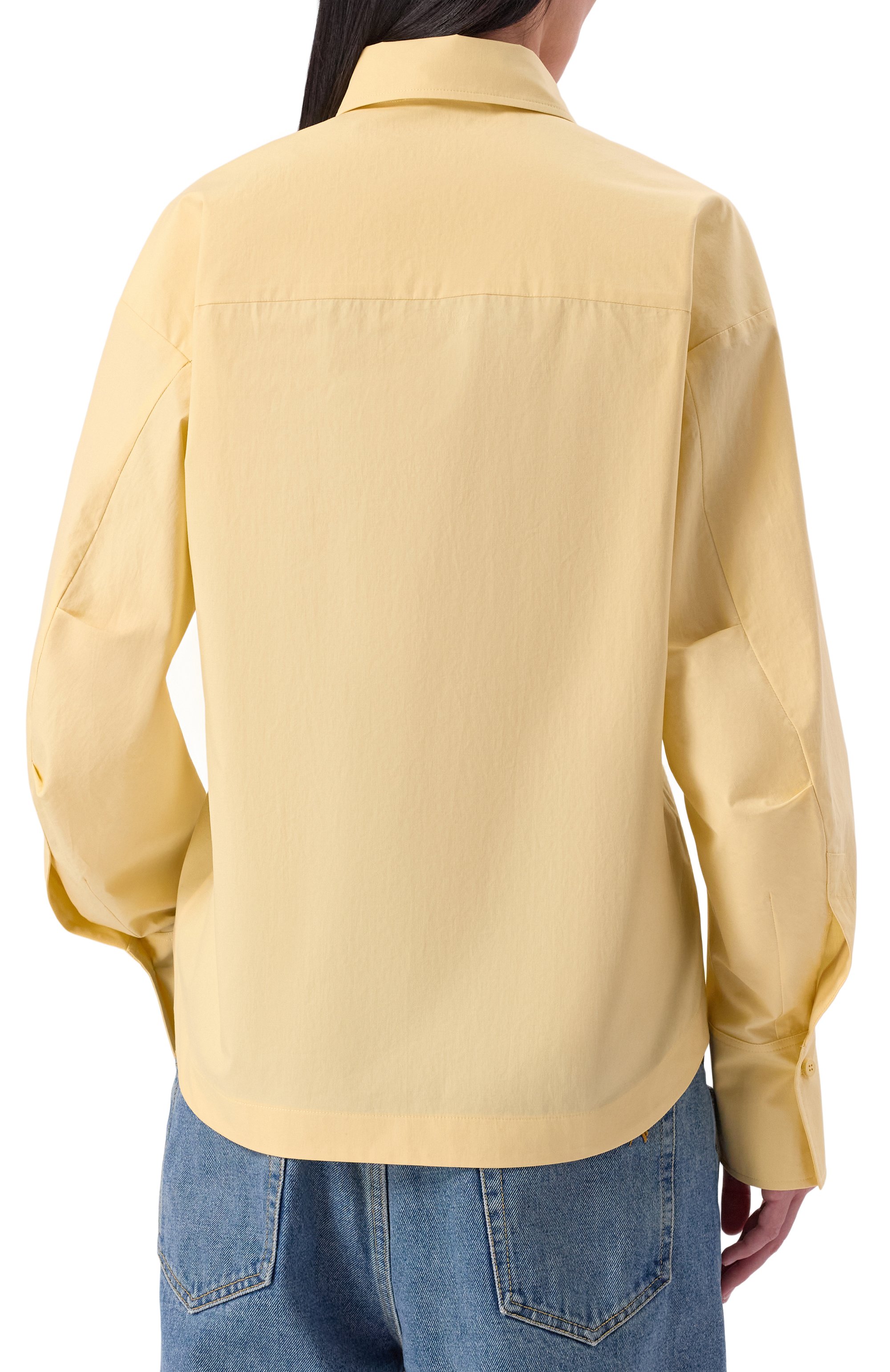 Хлопковая рубашка THE ATTICO, арт. 260WCH00014/CCC052AA, фото 4