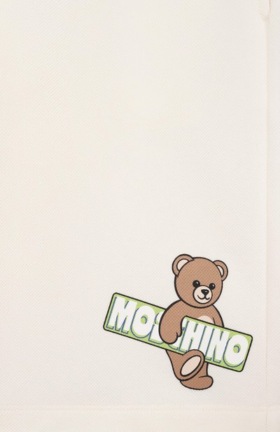 Хлопковые шорты MOSCHINO, арт. HUQ02L/LCA90, фото 3