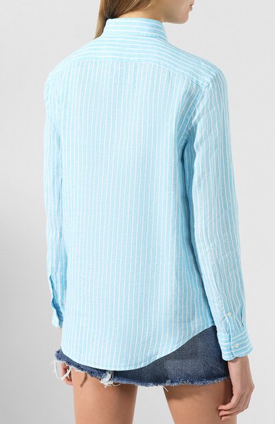 Льняная рубашка POLO RALPH LAUREN, арт. 211732639, фото 4