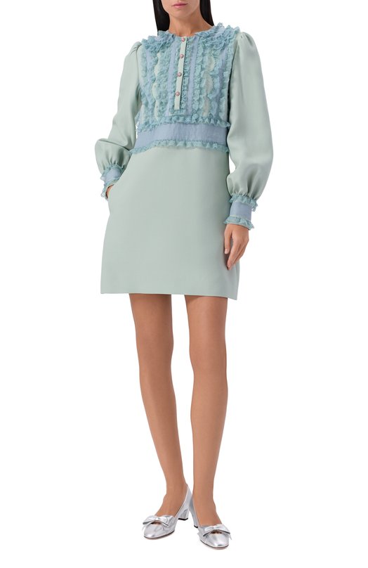 Кожаные туфли Bowow 45 Valentino 6W2S0LB5/KDR Серебряный  6W2S0LB5/KDR Фото 3