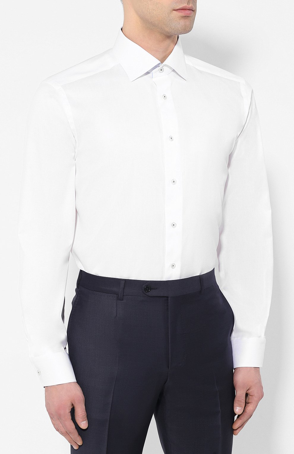 Хлопковая рубашка с ворот ником кент ETON, арт. 3000 00495, фото 3