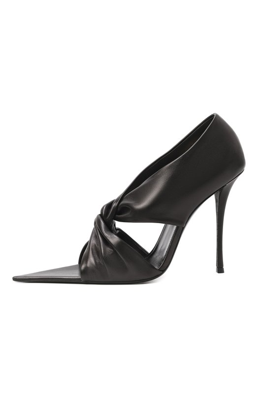 Кожаные туфли Malika 110 Saint Laurent 827668/AADF0 Чёрный  827668/AADF0 Фото 4